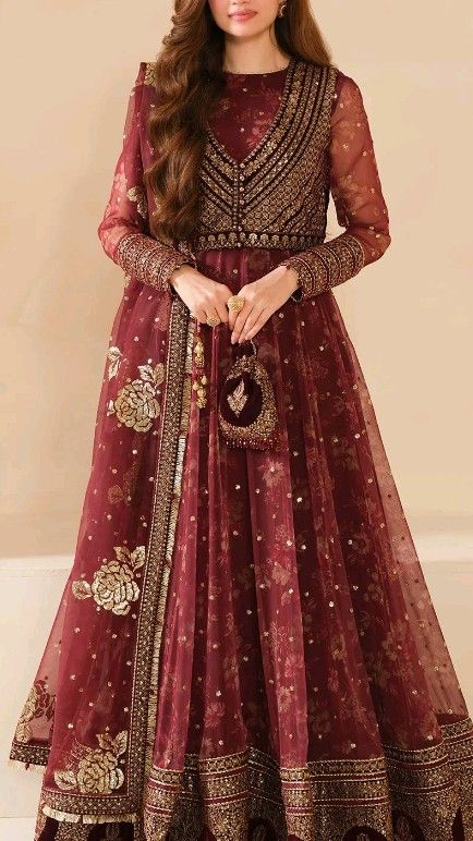 Intricate embroidered dress