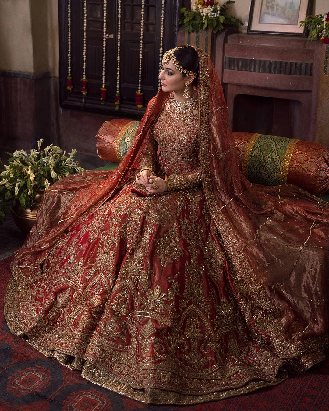 Royal bridal dress